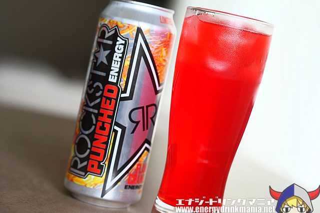 ROCKSTAR PUNCHED FLAMING CRANBERRYの味