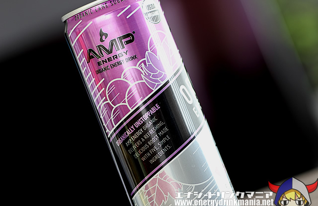 AMP ENERGY ORGANIC GRAPE