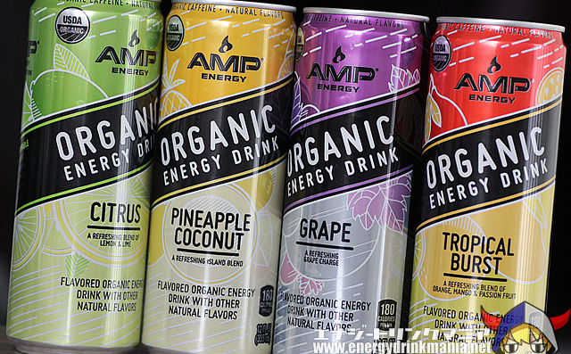 AMP ENERGY ORGANIC GRAPE