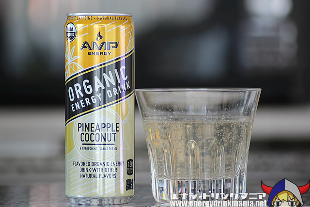 AMP ENERGY ORGANIC PINEAPPLE COCONUT