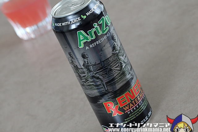 AriZona RX ENERGY Watermelon Herbal Tonicのエナジー成分