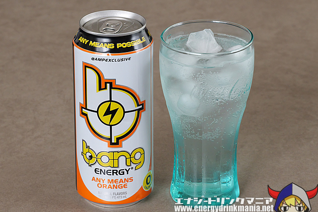 Flavor of bang ANY MEANS ORANGE