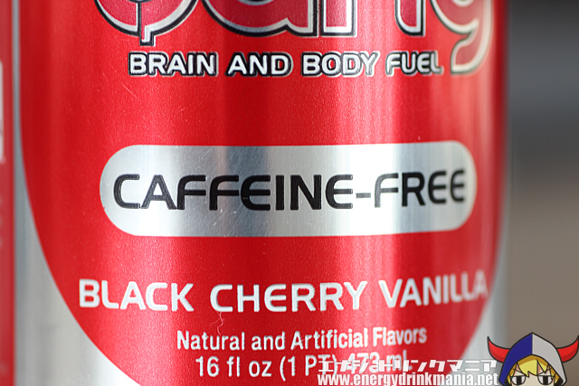 bang BLACK CHERRY VANILLA CAFFEINE FREE