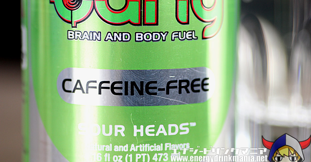 bang SOUR HEADS CAFFEINE FREE