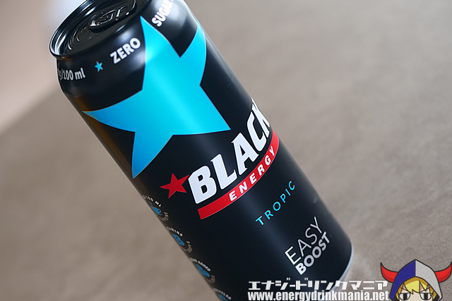 BLACK ENERGY EASY BOOST TROPICのデザイン