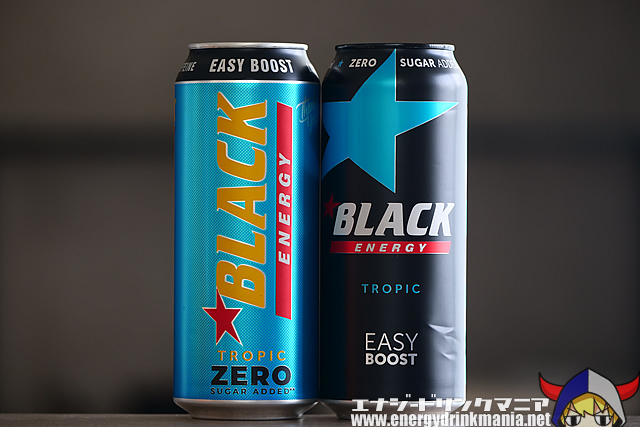 BLACK ENERGY EASY BOOST TROPICのデザイン