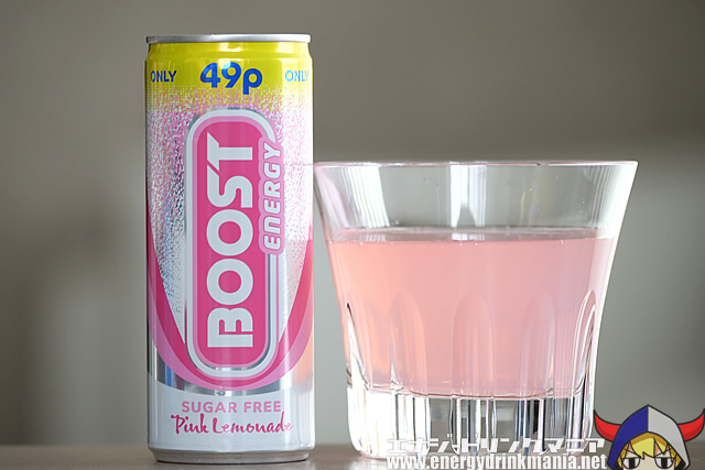 BOOST ENERGY SUGAR FREE PINK LEMONADE