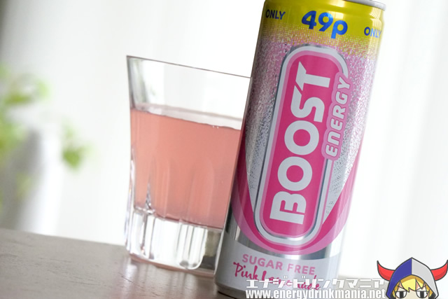 BOOST ENERGY SUGAR FREE PINK LEMONADE