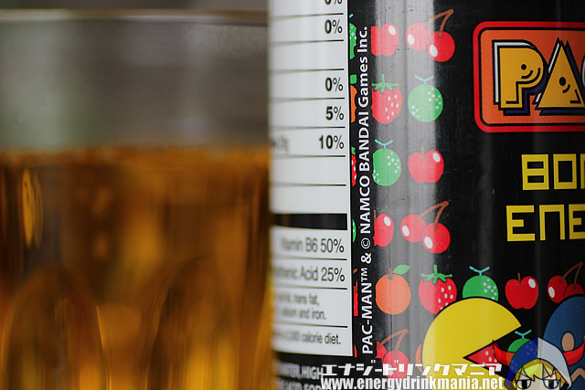 PAC-MAN BONUS FRUIT ENERGY DRINK