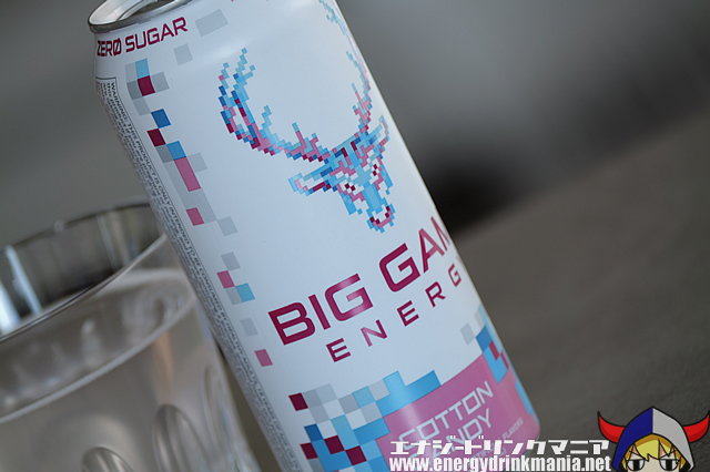 BIG GAME ENERGY COTTON CANDYのデザイン