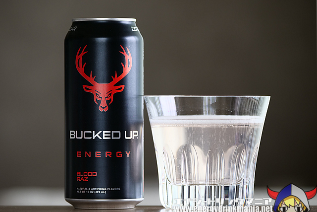 BUCKED UP ENERGY BLOOD RAZ