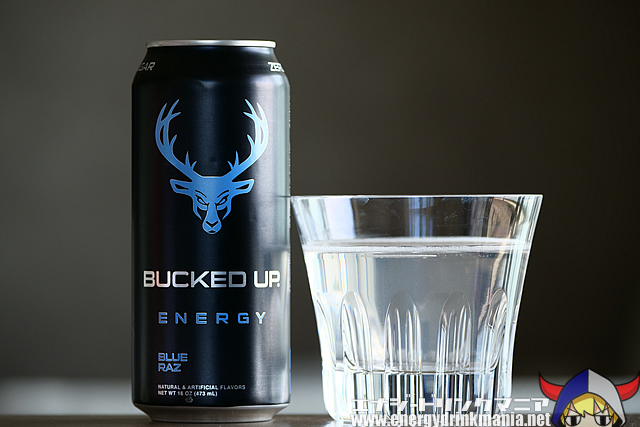 BUCKED UP ENERGY BLUE RAZ