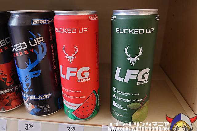 BUCKED UP LFG BURN APPLE ORCHARDのデザイン