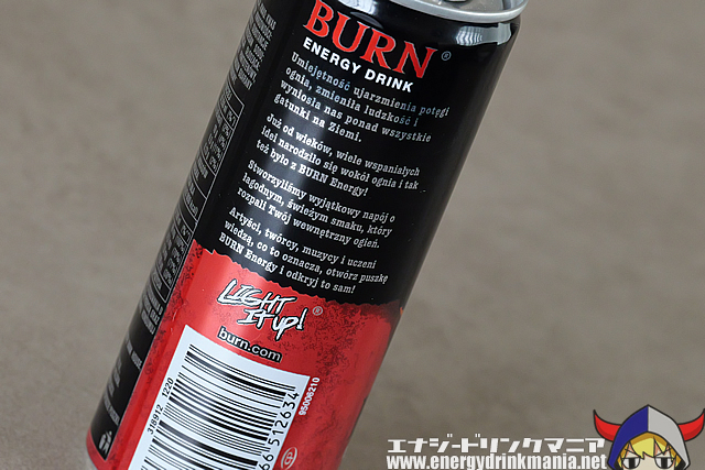 BURN ORIGINALのデザイン