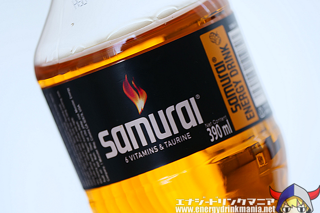 SAMURAI ENERGY DRINK ORIGINALのデザイン