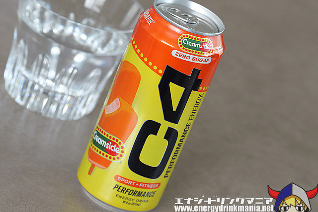 C4 ENERGY Orange Creamsicleのデザイン
