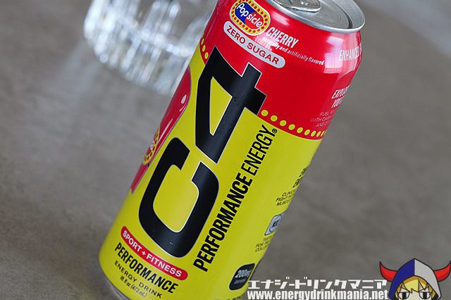 C4 ENERGY Popsicle CHERRYのデザイン