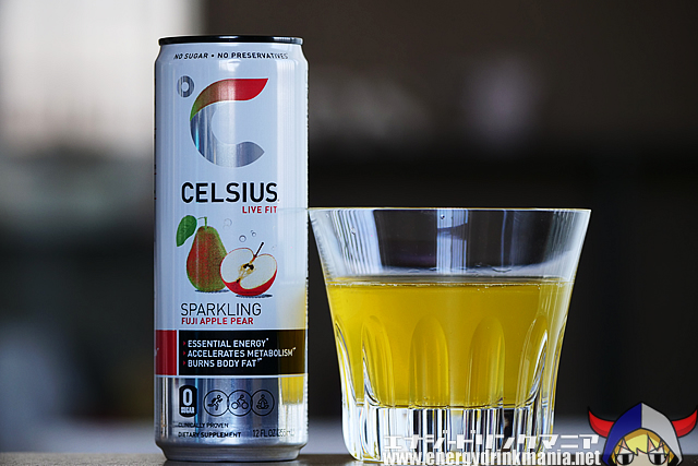 CELSIUS SPARKLING FUJI APPLE PEAR