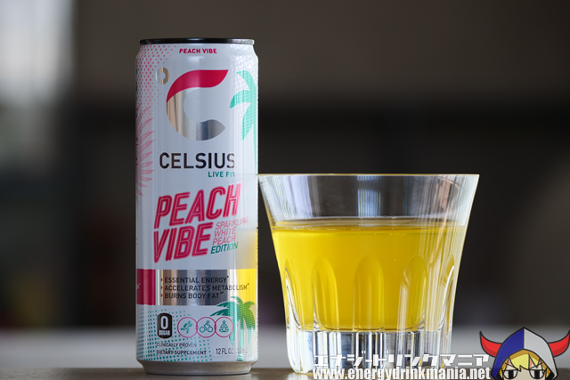 CELSIUS SPARKLING PEACH VIBE