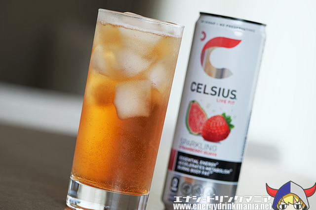 CELSIUS SPARKLING STRAWBERRY GUAVAの味