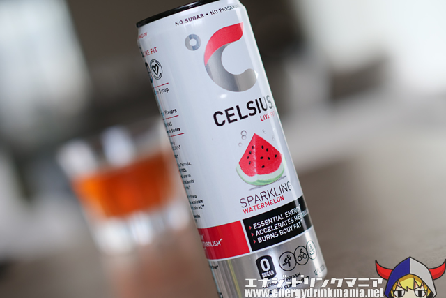 CELSIUS SPARKLING WATERMELONのデザイン