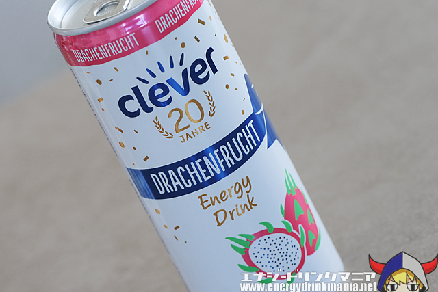 clever Energy Drink DRACHENFRUCHTのデザイン