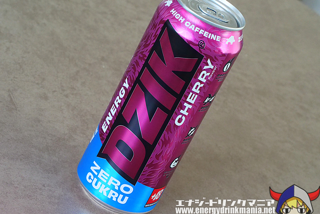 DZIK ENERGY CHERRYのデザイン