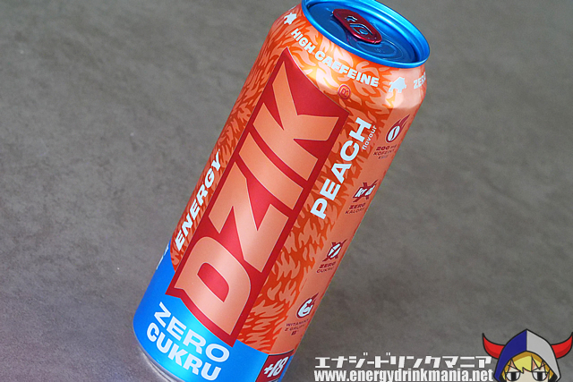 DZIK ENERGY PEACHのデザイン