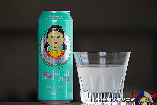 イカゲーム エナジードリンク グリーンメロン (오징어게임 에너지드링크 그린멜론)