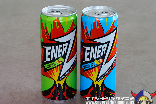 ENERZ MANGO PASSION FRUITのデザイン