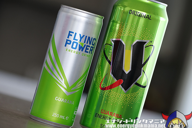 FLYING POWER GUARANAのデザイン