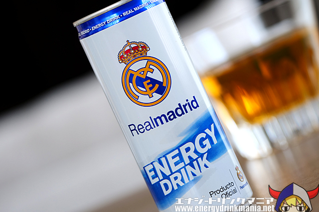 REALMADRID ENERGY DRINKのデザイン