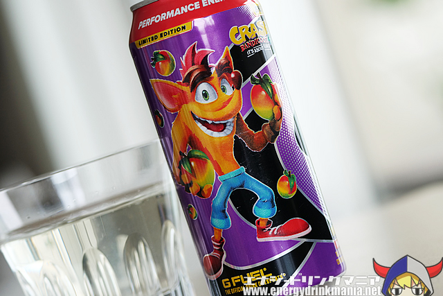 G FUEL CRASH BANDICOOT WUMPA FRUITのデザイン