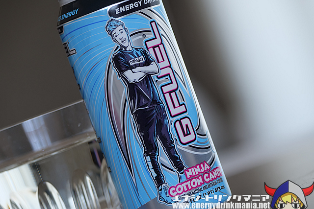 G FUEL NINJA COTTON CANDYのデザイン