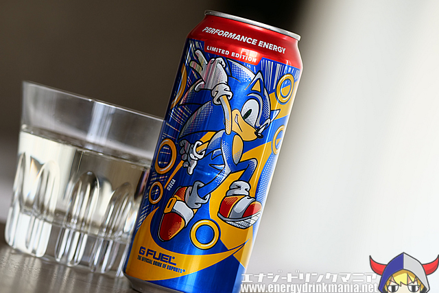 G FUEL SONIC PEACH RINGSのデザイン