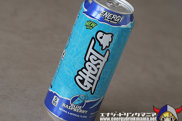 GHOST ENERGY BLUE RASPBERRYのデザイン