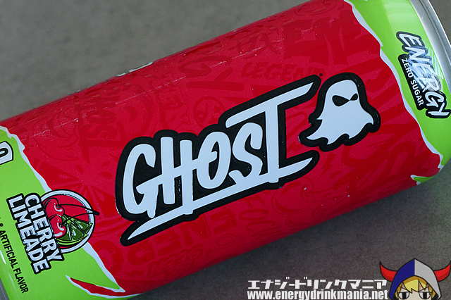 GHOST ENERGY CHERRY LIMEADEのデザイン