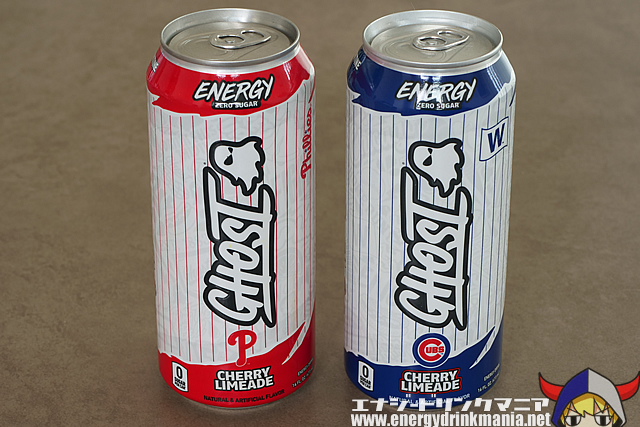 GHOST ENERGY Philadelphia Phillies / Chicago Cubsのデザイン