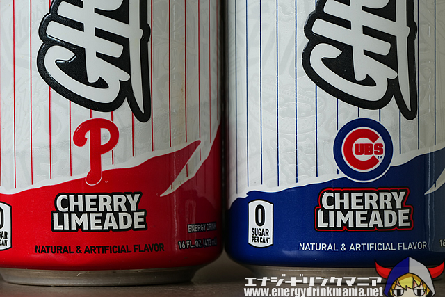 GHOST ENERGY Philadelphia Phillies / Chicago Cubsのデザイン