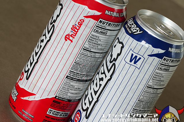 GHOST ENERGY Philadelphia Phillies / Chicago Cubsのデザイン