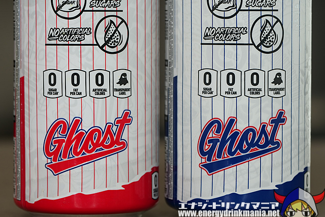 GHOST ENERGY Philadelphia Phillies / Chicago Cubsのデザイン