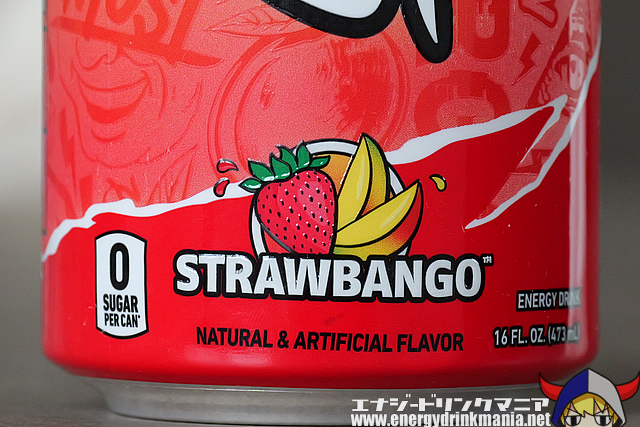 GHOST ENERGY STRAWBANGOのデザイン