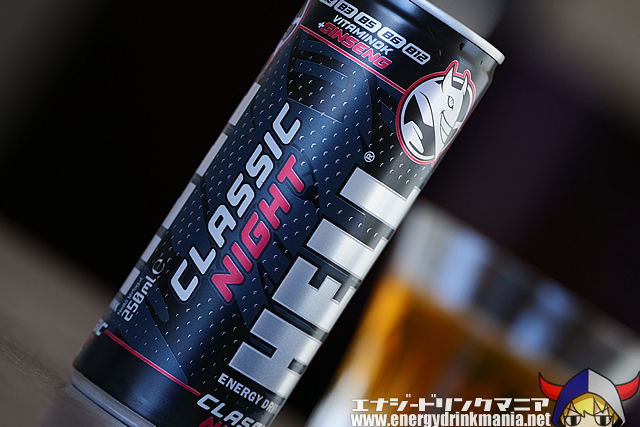 HELL ENERGY CLASSIC NIGHTのデザイン