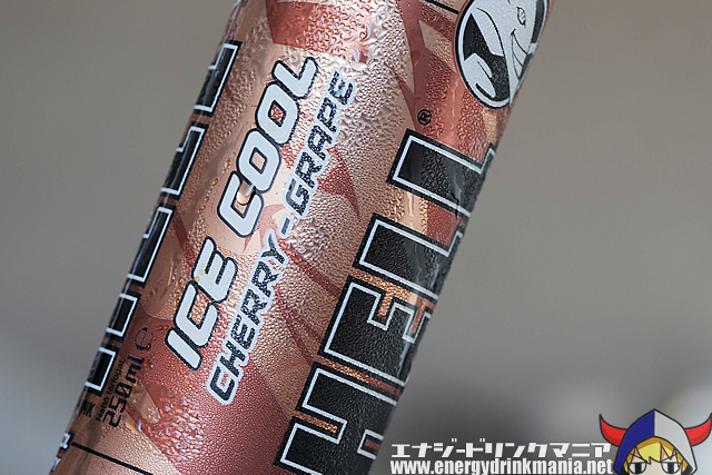 HELL ENERGY ICE COOL 2019 CHERRY GRAPEのデザイン