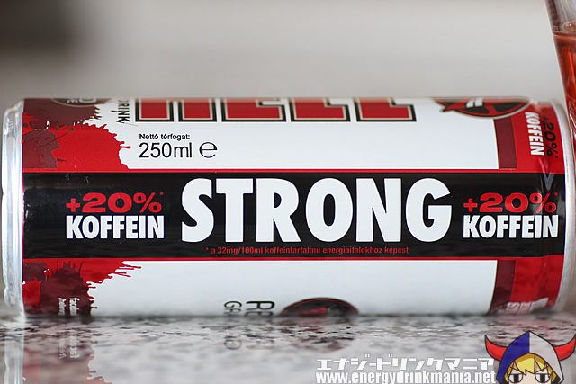 HELL ENERGY STRONG RED GRAPEのデザイン