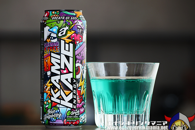 KAMIKAZE ENERGY Blue Raspberry