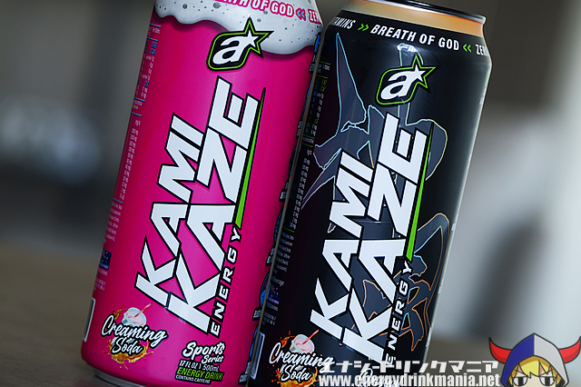 KAMIKAZE ENERGY Creaming Sodaのデザイン