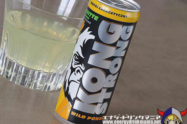 KONG STRONG WILD POWER ZERO SUGAR QUITTEのデザイン