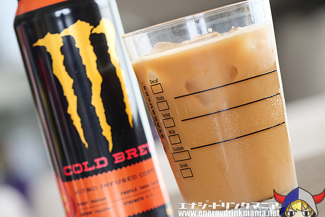 JAVA MONSTER COLD BREW LATTEの味