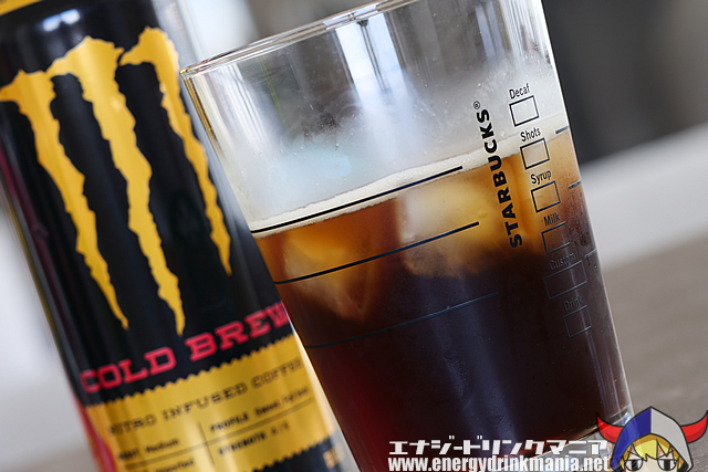 JAVA MONSTER COLD BREW SWEET BLACKの味